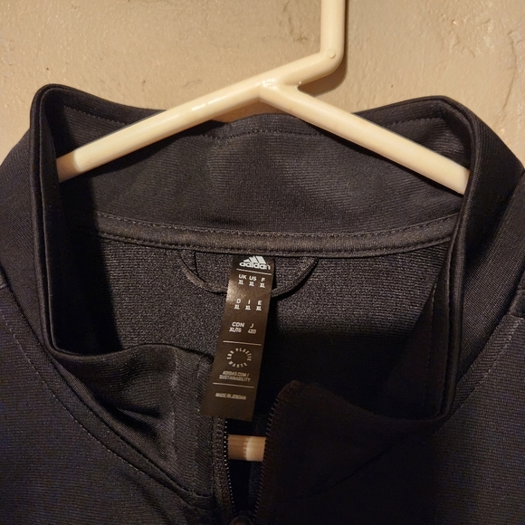 Adidas 3-Stripes Tricot Regular Track Jacket Mens Size XL - Picture 3 of 5